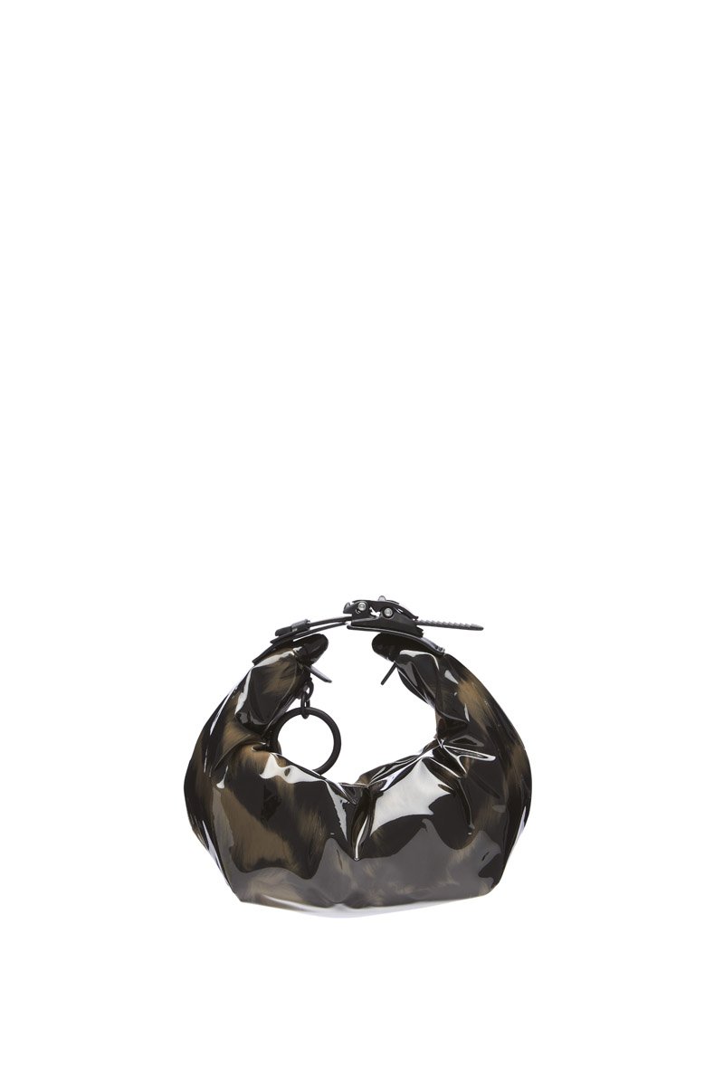 innerraum berlin OBJECT HM0 MICRO HALF MOON BAG ZEBRA FAUX FUR + BLACK MATT innerraum berlin OBJECT HM0 MICRO HALF MOON BAG ZEBRA FAUX FUR + BLACK MATT