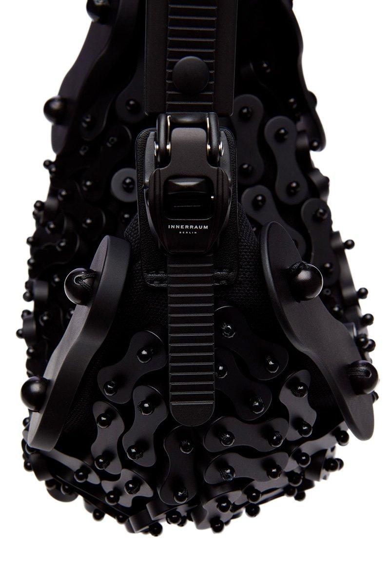 Innerraum Berlin OBJECT HM0 SMALL BIKECHAIN HANDBAG BLACK MATT + BLACK MATT
