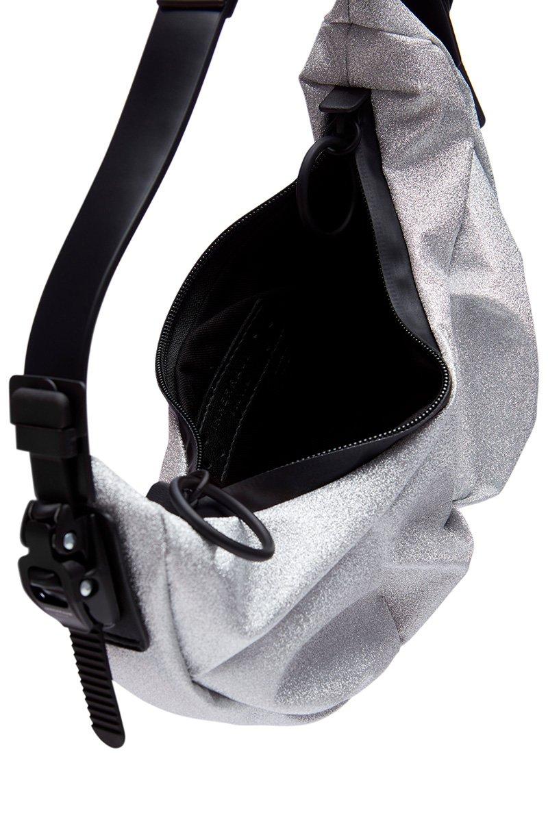 Innerraum Berlin OBJECT HM0 SMALL HALF MOON BAG STARDUST + BLACK MATT