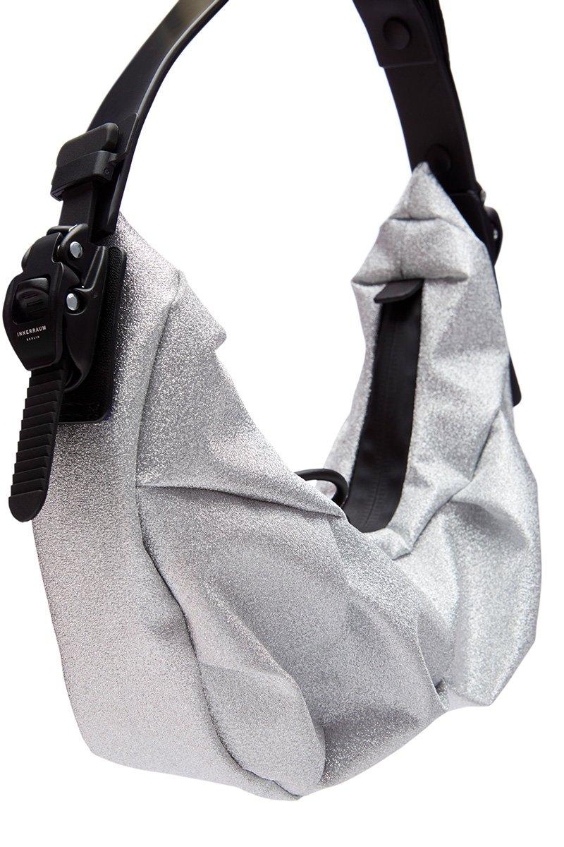 Innerraum Berlin OBJECT HM0 SMALL HALF MOON BAG STARDUST + BLACK MATT