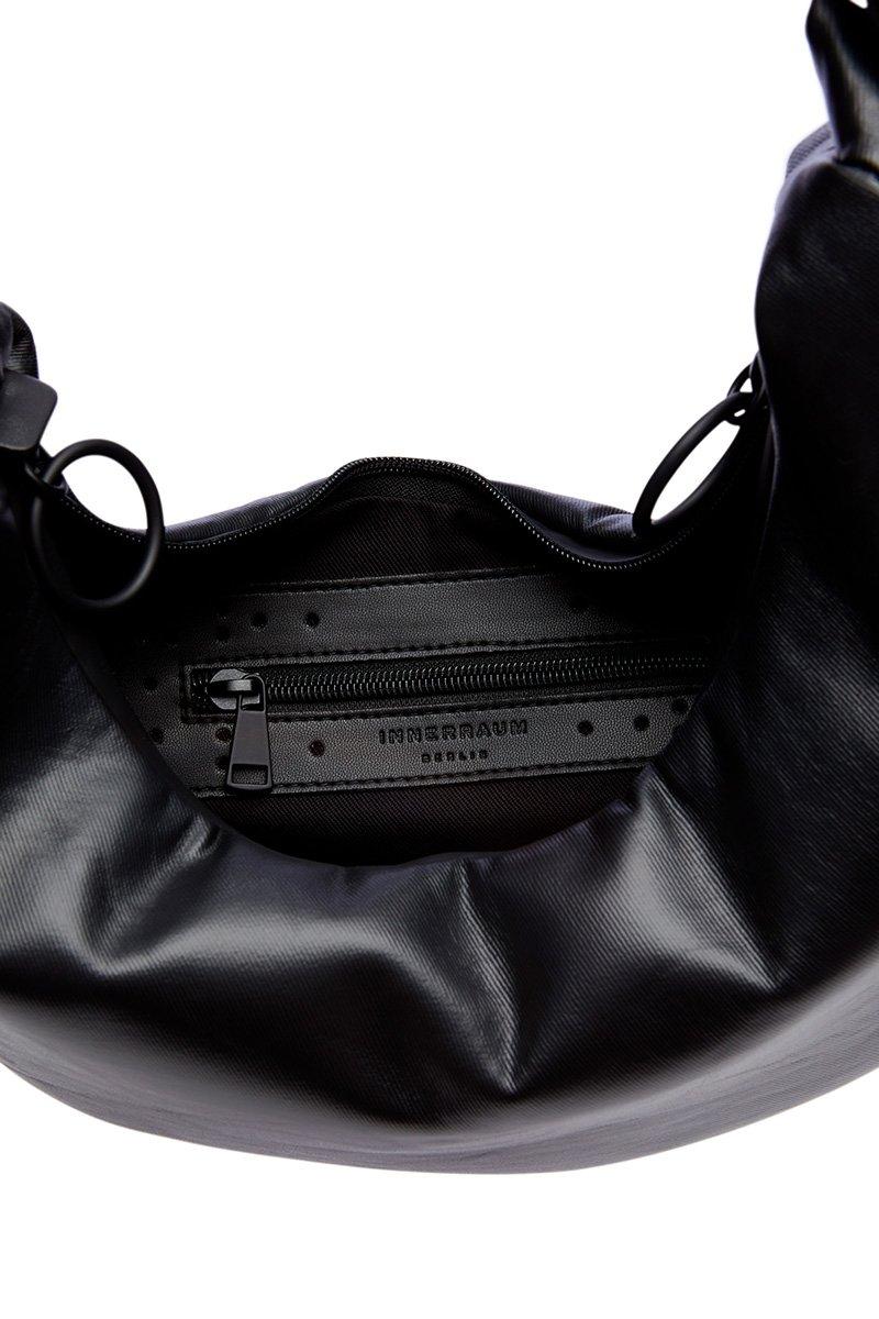 Innerraum Berlin OBJECT HM2 SMALL HALF MOON BAG BLACK + BLACK MATT