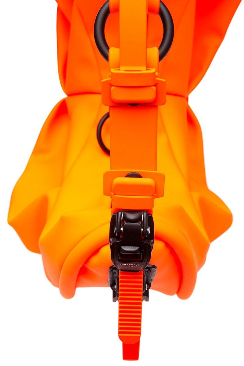Innerraum Berlin OBJECT HM2 SMALL HALF MOON BAG NEON ORANGE + BLACK MATT