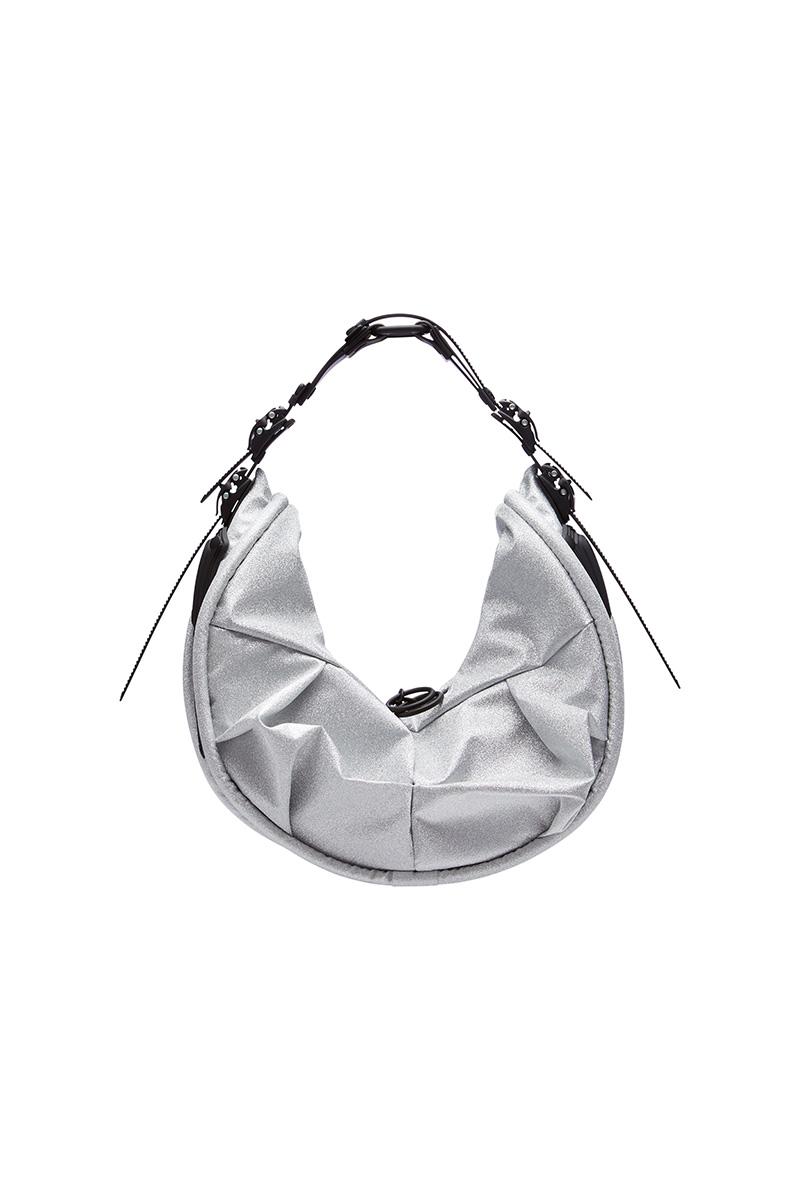 innerraum berlin OBJECT HM2 SMALL HALF MOON BAG STARDUST + BLACK MATT