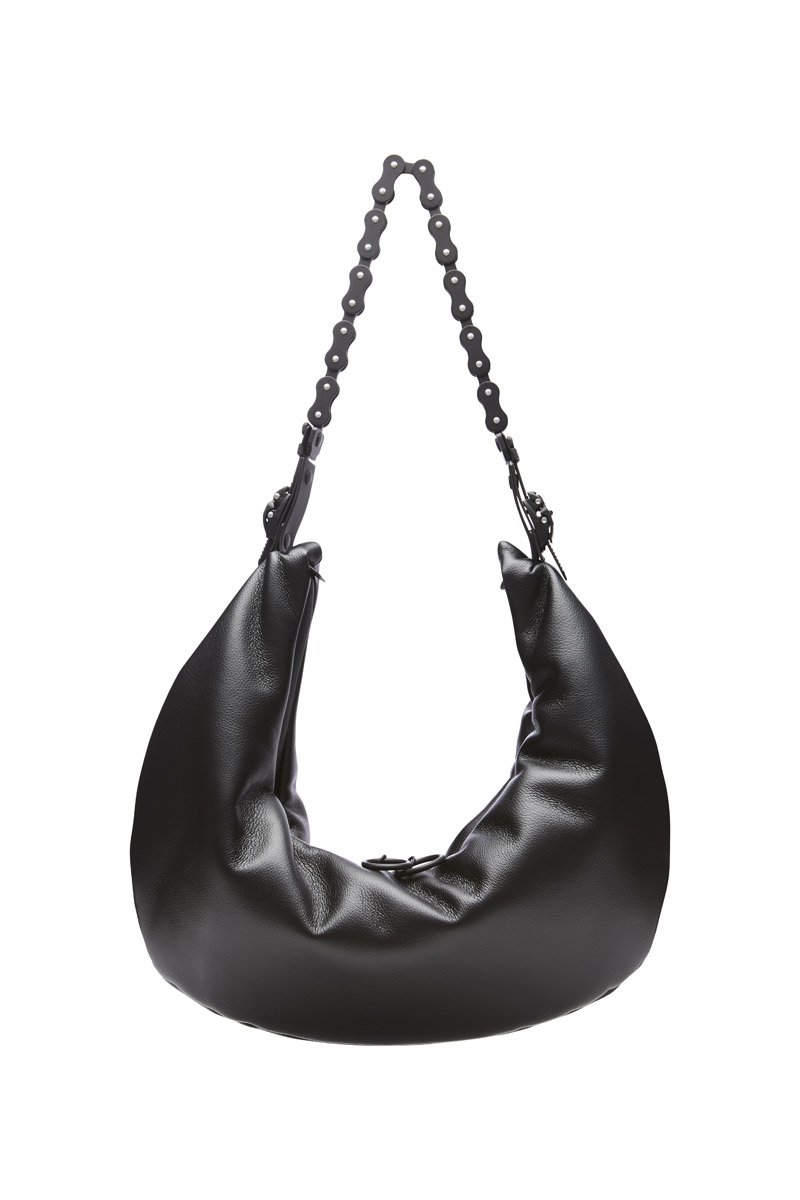 Innerraum Berlin OBJECT HM3 HALF MOON BAG BLACK + BLACK MATT