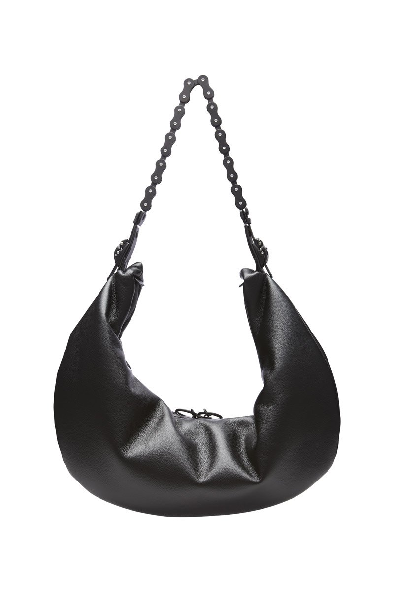 innerraum berlin OBJECT HM3 HALF MOON BAG BLACK + BLACK MATT innerraum berlin OBJECT HM3 HALF MOON BAG BLACK + BLACK MATT