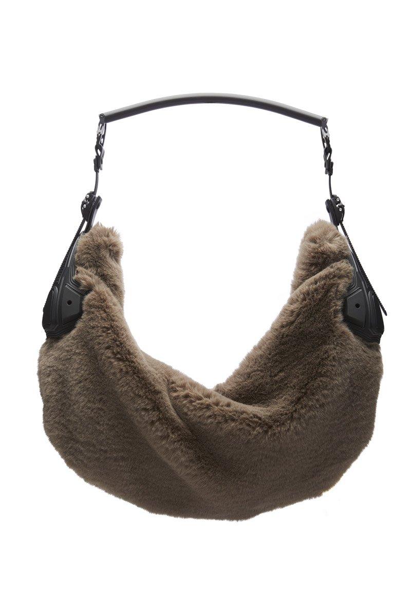 innerraum berlin OBJECT HM3 HALF MOON BAG WARM GRAY + BLACK MATT innerraum berlin OBJECT HM3 HALF MOON BAG WARM GRAY + BLACK MATT