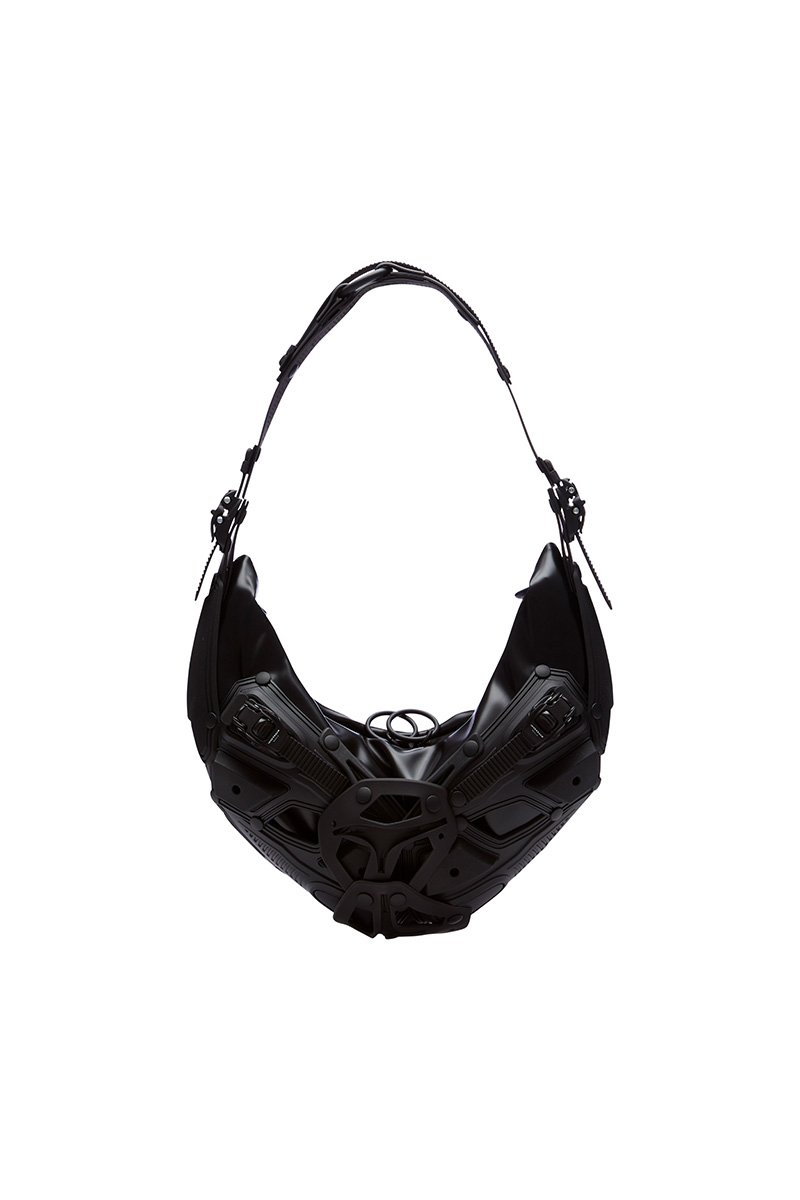 innerraum berlin OBJECT HM5 SHOULDER BAG BLACK MATT + BLACK MATT