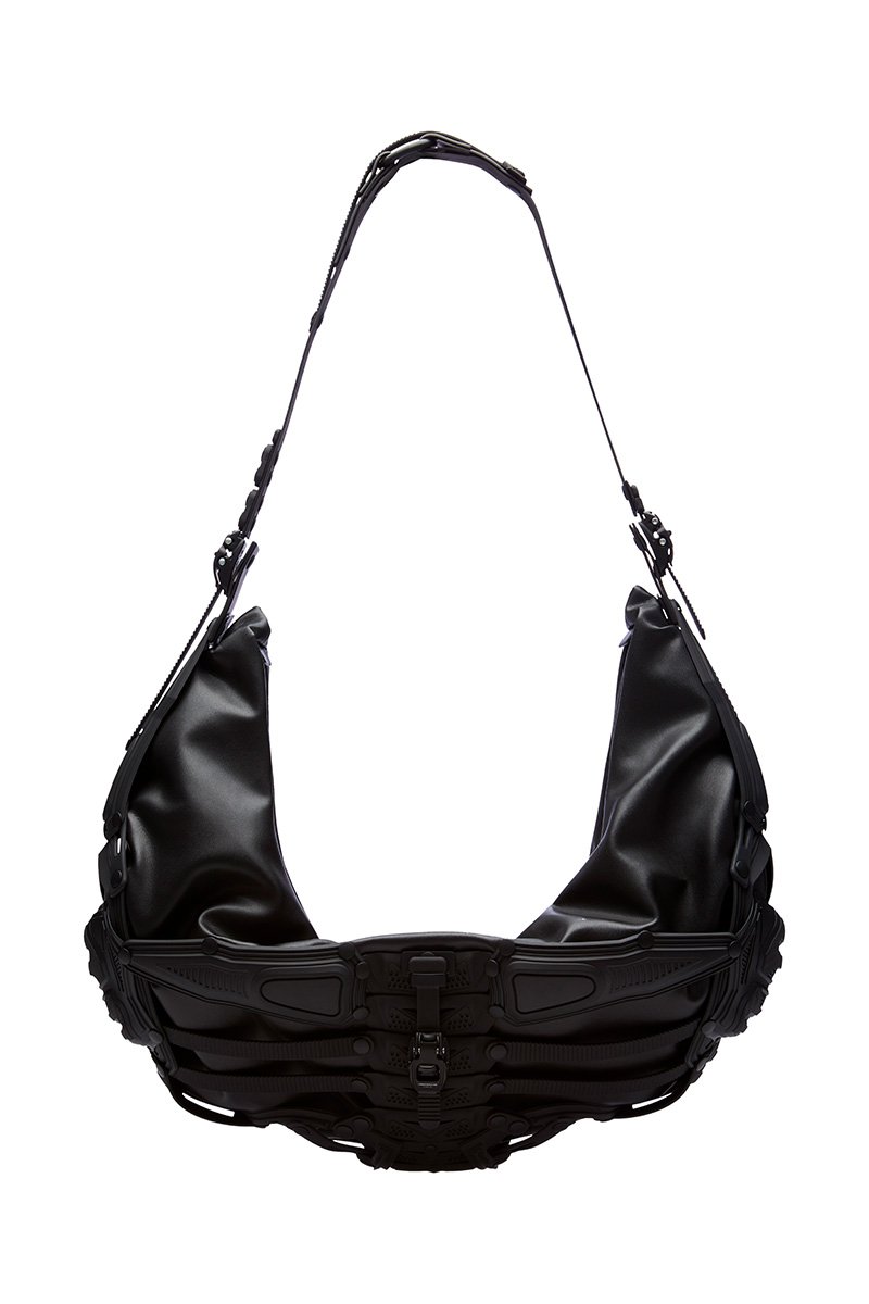 innerraum berlin OBJECT HM6 BIG SHOULDER BAG BLACK MATT + BLACK MATT