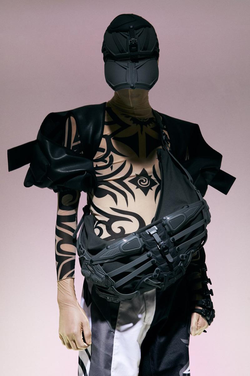 Innerraum Berlin OBJECT HM6 BIG SHOULDER BAG CONCRETE + BLACK MATT