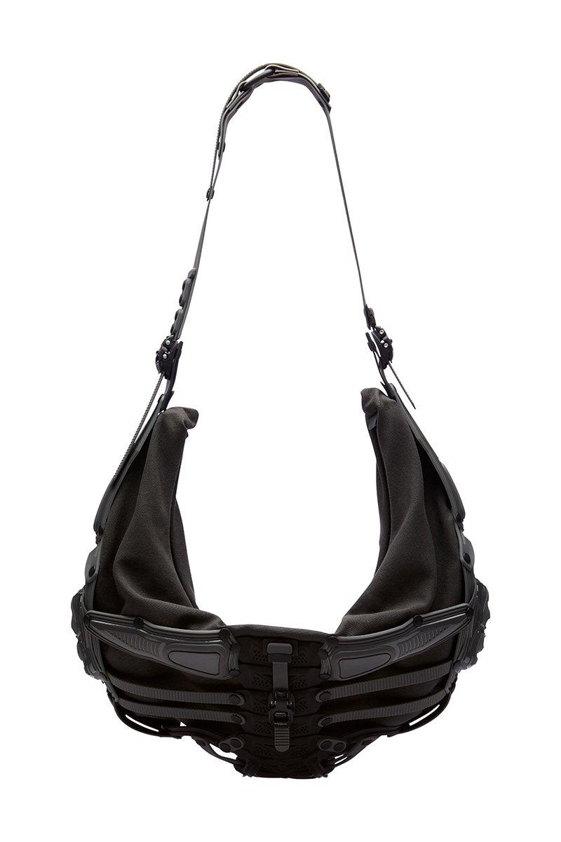 innerraum berlin OBJECT HM6 BIG SHOULDER BAG CONCRETE + BLACK MATT