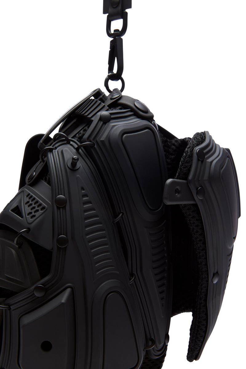 Innerraum Berlin OBJECT I02 CLUTCH / CROSSBODY BAG BLACK MATT + BLACK