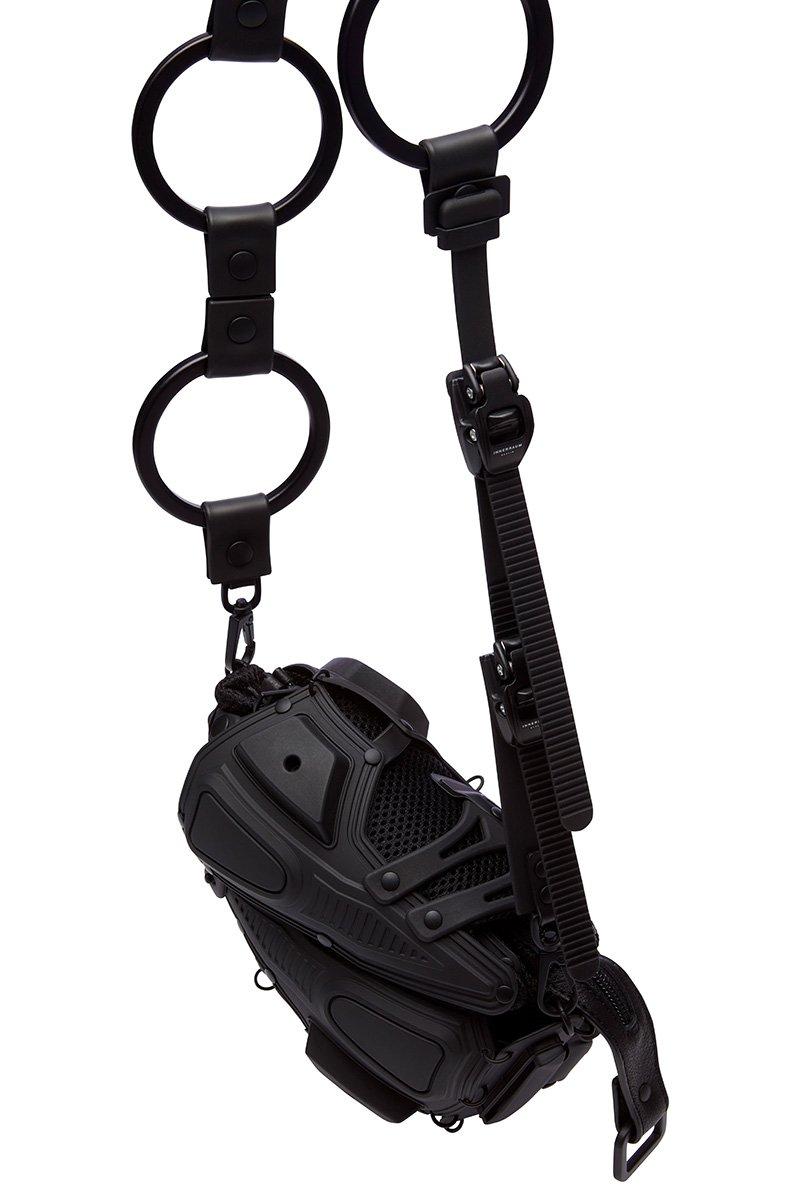 Innerraum Berlin OBJECT I02 CLUTCH / CROSSBODY BAG BLACK MATT + BLACK MATT