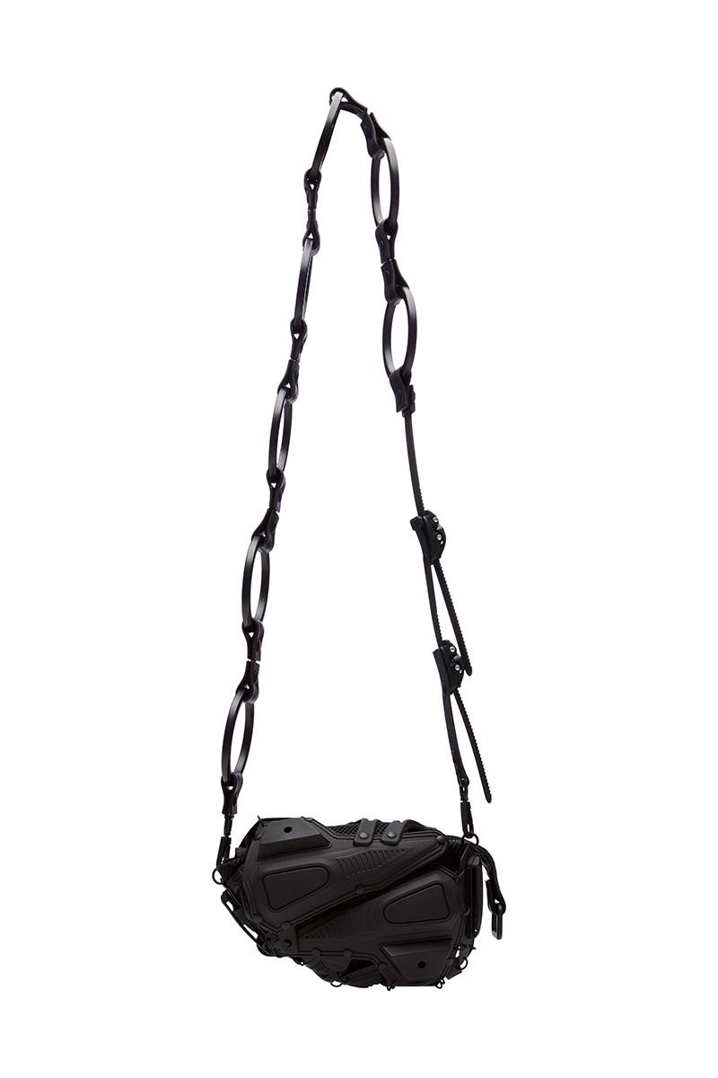 innerraum berlin OBJECT I02 CLUTCH / CROSSBODY BAG BLACK MATT + BLACK MATT