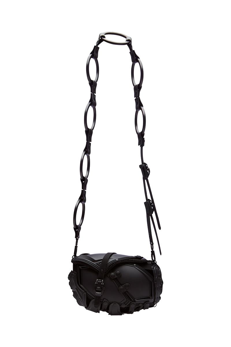 innerraum berlin OBJECT I12 CLUTCH / CROSSBODY BAG BLACK MATT + BLACK MATT