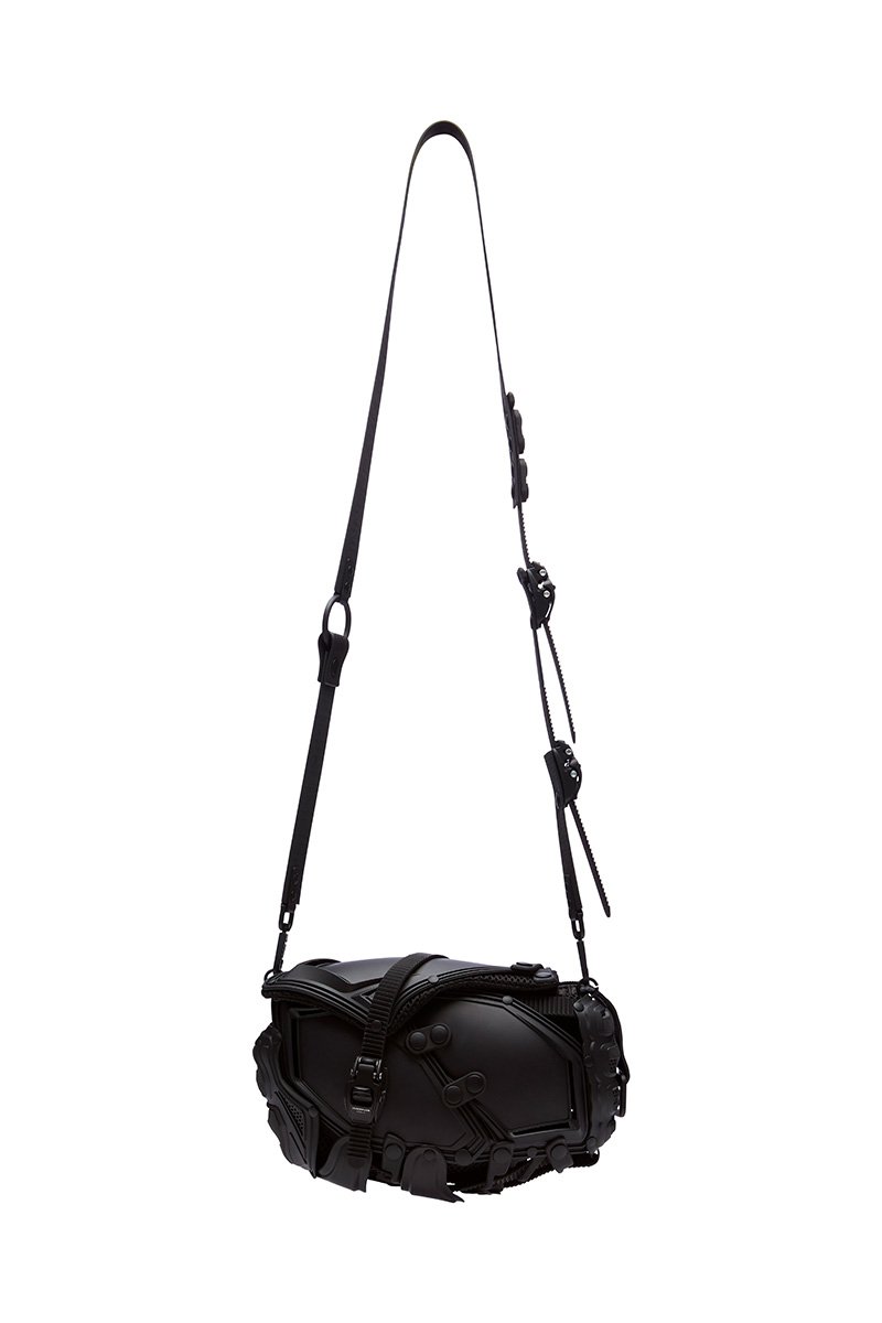 innerraum berlin OBJECT I12 CLUTCH / CROSSBODY BAG BLACK MATT + BLACK MATT