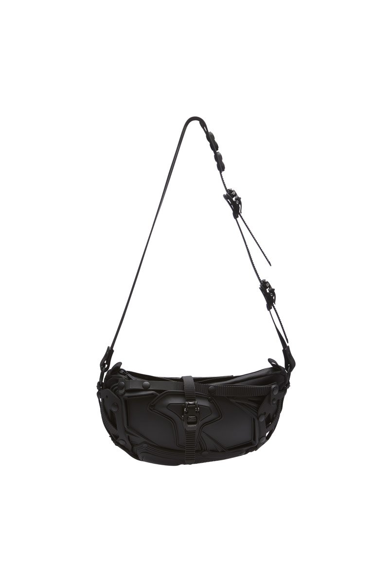 innerraum berlin OBJECT I30 FANNY PACK / CROSSBODY BAG Black Matt + BLACK MATT