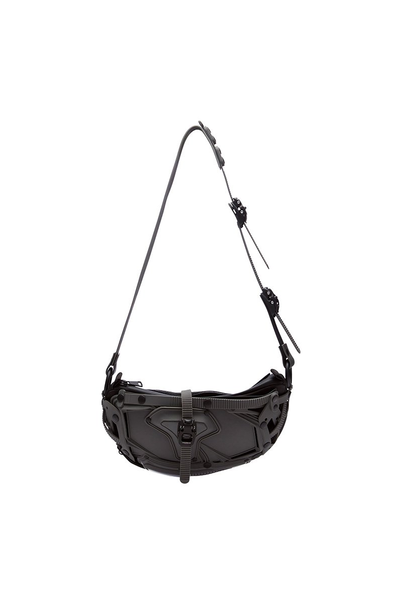 innerraum berlin OBJECT I30 FANNY PACK / CROSSBODY BAG CONCRETE + BLACK MATT
