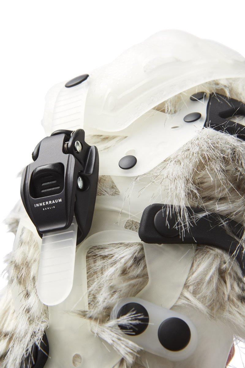 Innerraum Berlin OBJECT I31 FUNCASE TRANSPARENT - FAUX FUR + BLACK MATT