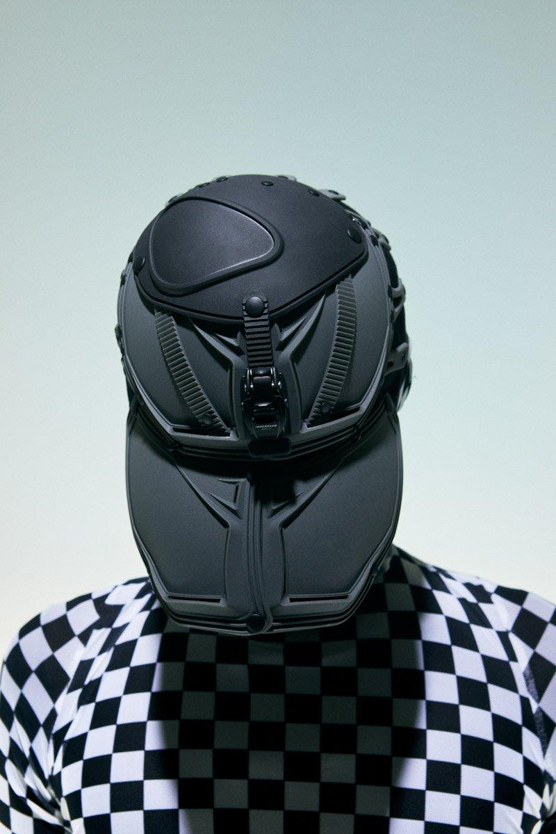 Innerraum Berlin OBJECT I42 HELMET CAP CONCRETE + BLACK MATT