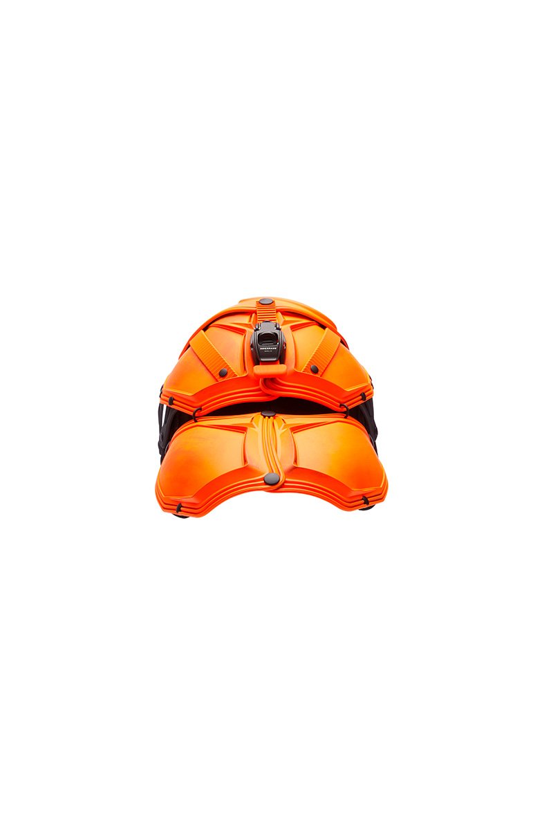 innerraum berlin OBJECT I42 HELMET CAP DISTRESSED NEON ORANGE + BLACK MATT innerraum berlin OBJECT I42 HELMET CAP DISTRESSED NEON ORANGE + BLACK MATT
