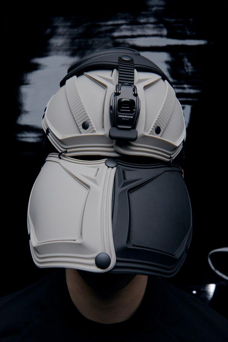 Innerraum Berlin OBJECT I42 HELMET CAP WARM GRAY + BLACK MATT