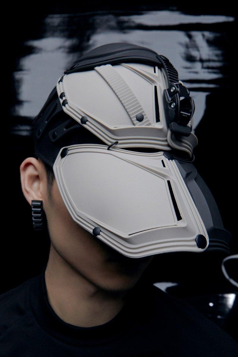 Innerraum Berlin OBJECT I42 HELMET CAP WARM GRAY + BLACK MATT