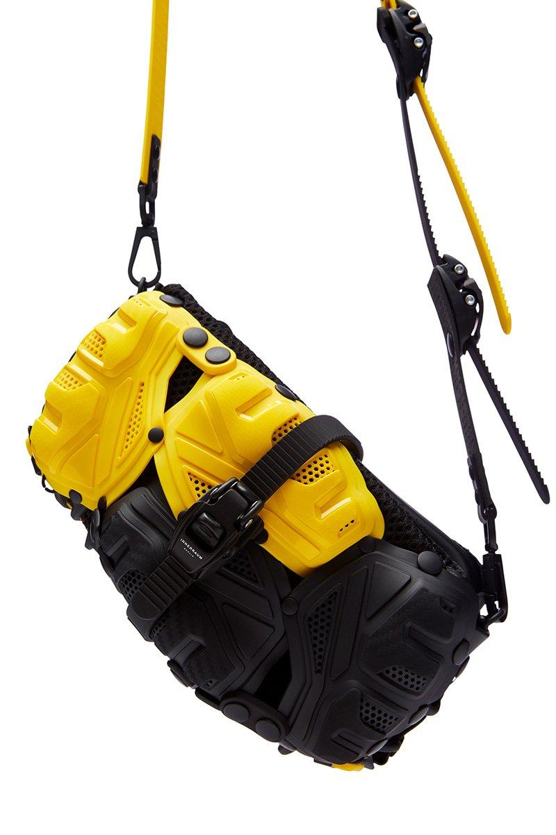 Innerraum Berlin OBJECT I67 CROSSBODY BAG YELLOW + BLACK MATT + BLACK MATT