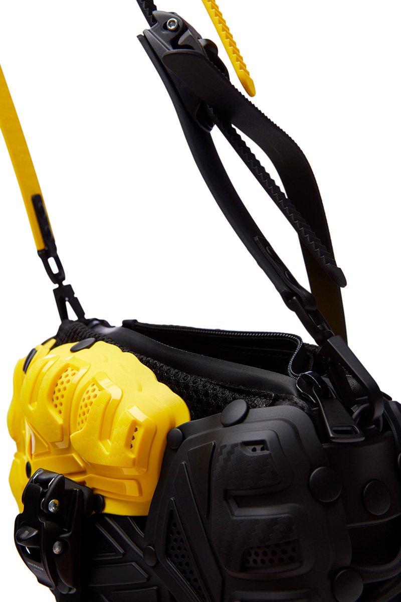 Innerraum Berlin OBJECT I67 CROSSBODY BAG YELLOW + BLACK MATT + BLACK MATT