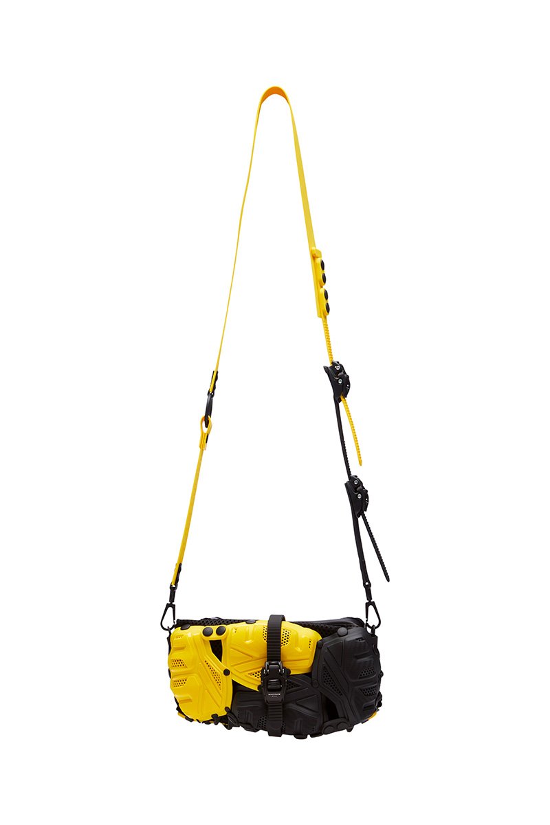 innerraum berlin OBJECT I67 CROSSBODY BAG YELLOW + BLACK MATT + BLACK MATT