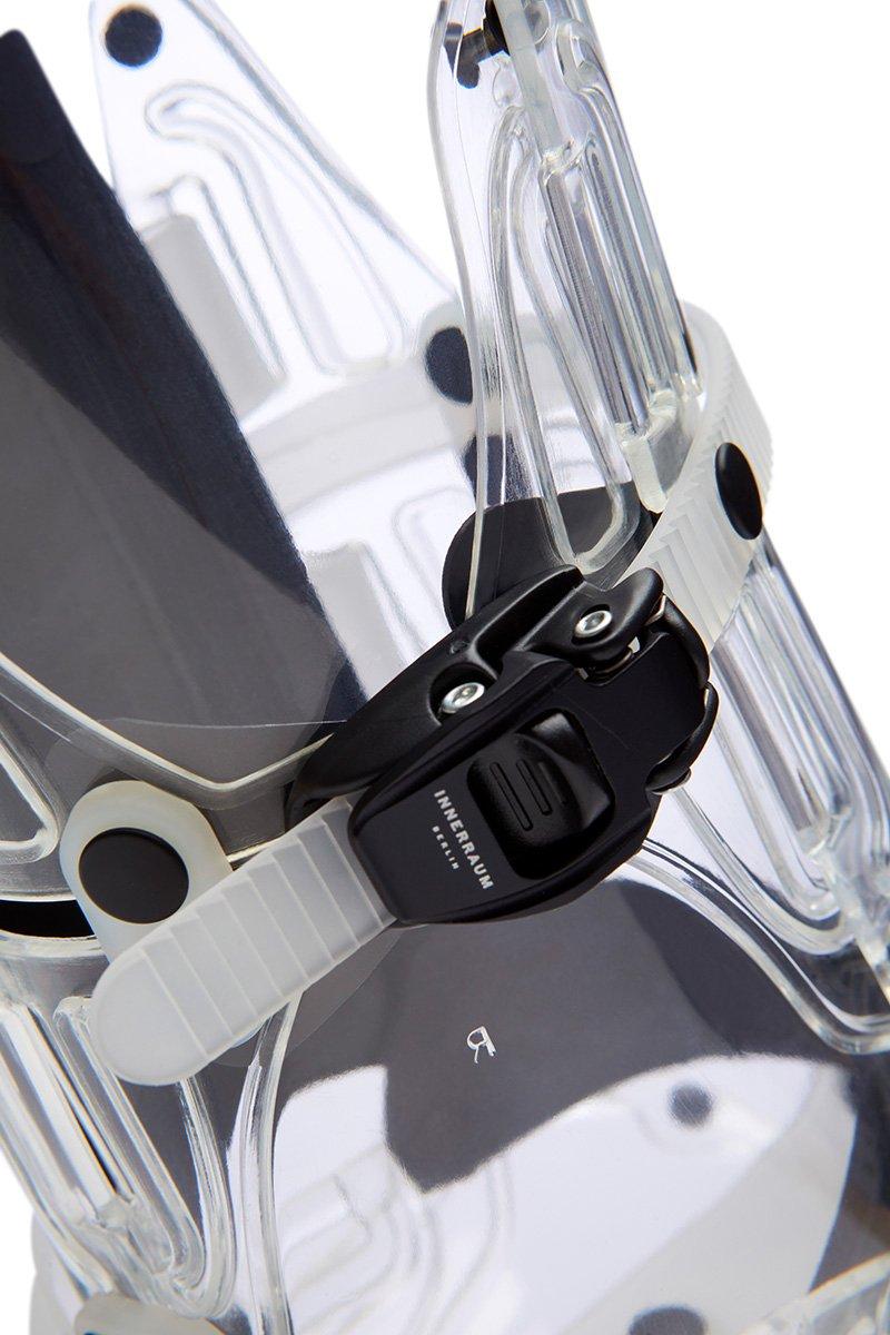 Innerraum Berlin OBJECT I80 MINI STEREO BAG TRANSPARENT + BLACK MATT