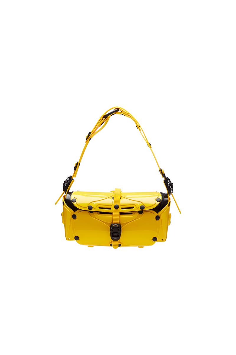 innerraum berlin OBJECT I80 MINI STEREO BAG YELLOW + BLACK MATT