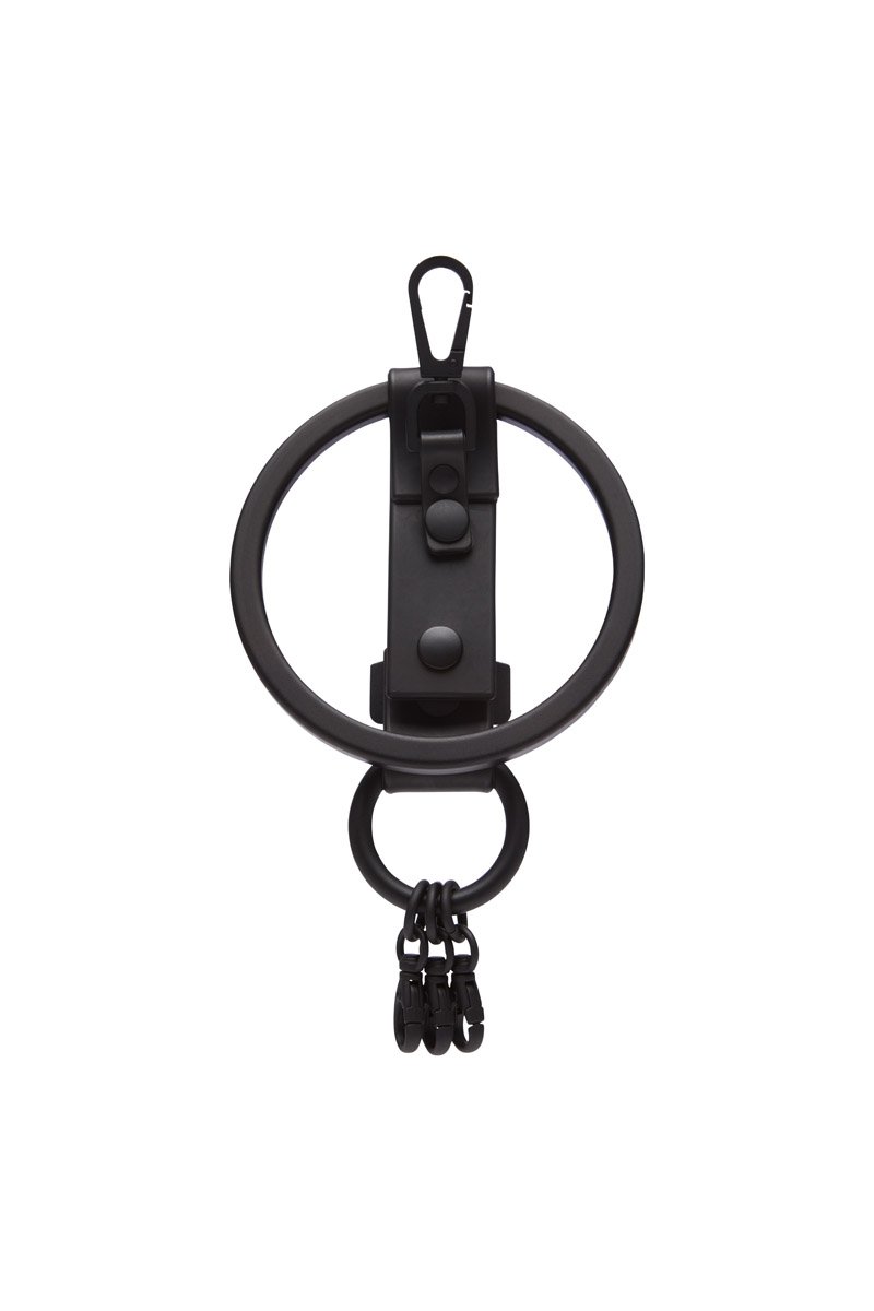 Innerraum Berlin OBJECT K01 KEYRING BLACK MATT + BLACK MATT