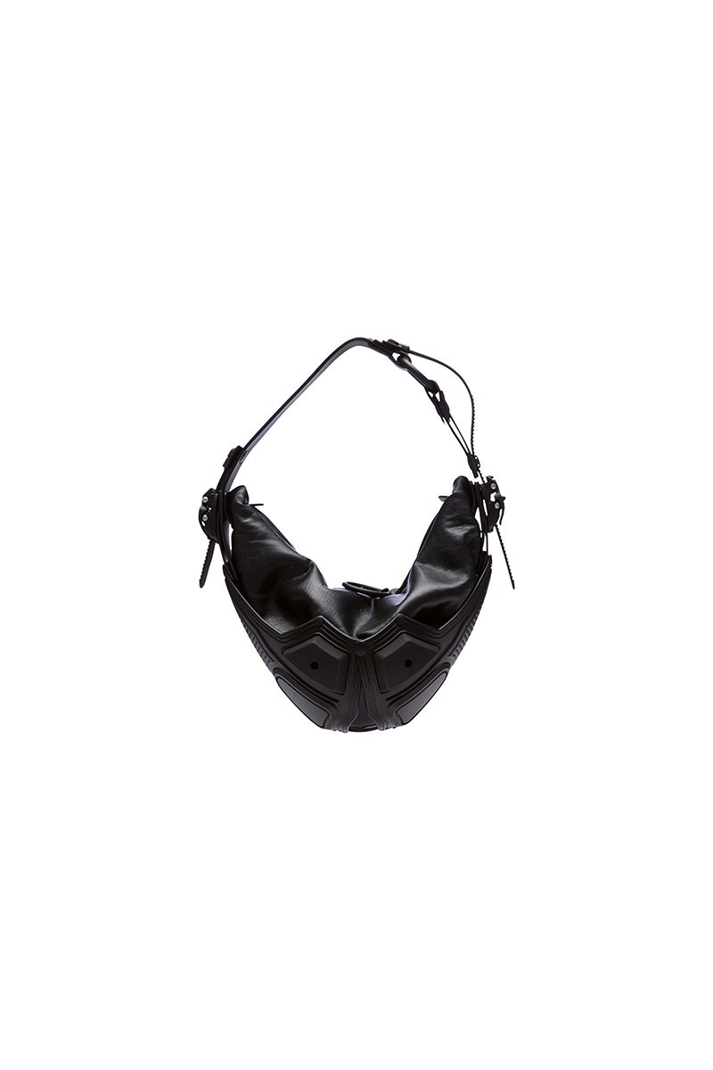 innerraum berlin OBJECT M00 GONDOLETTA HANDBAG BLACK MATT + BLACK MATT