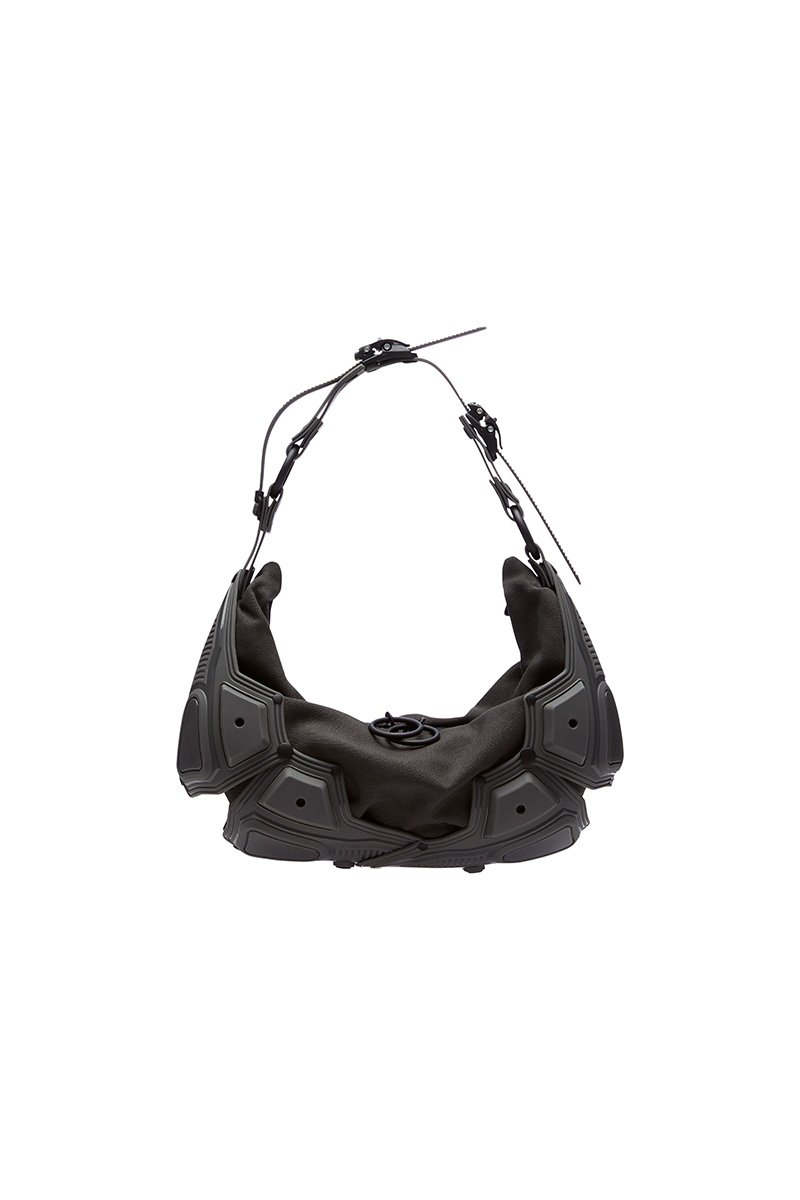 innerraum berlin OBJECT M02 SMALL HALF MOON BAG CONCRETE + BLACK MATT