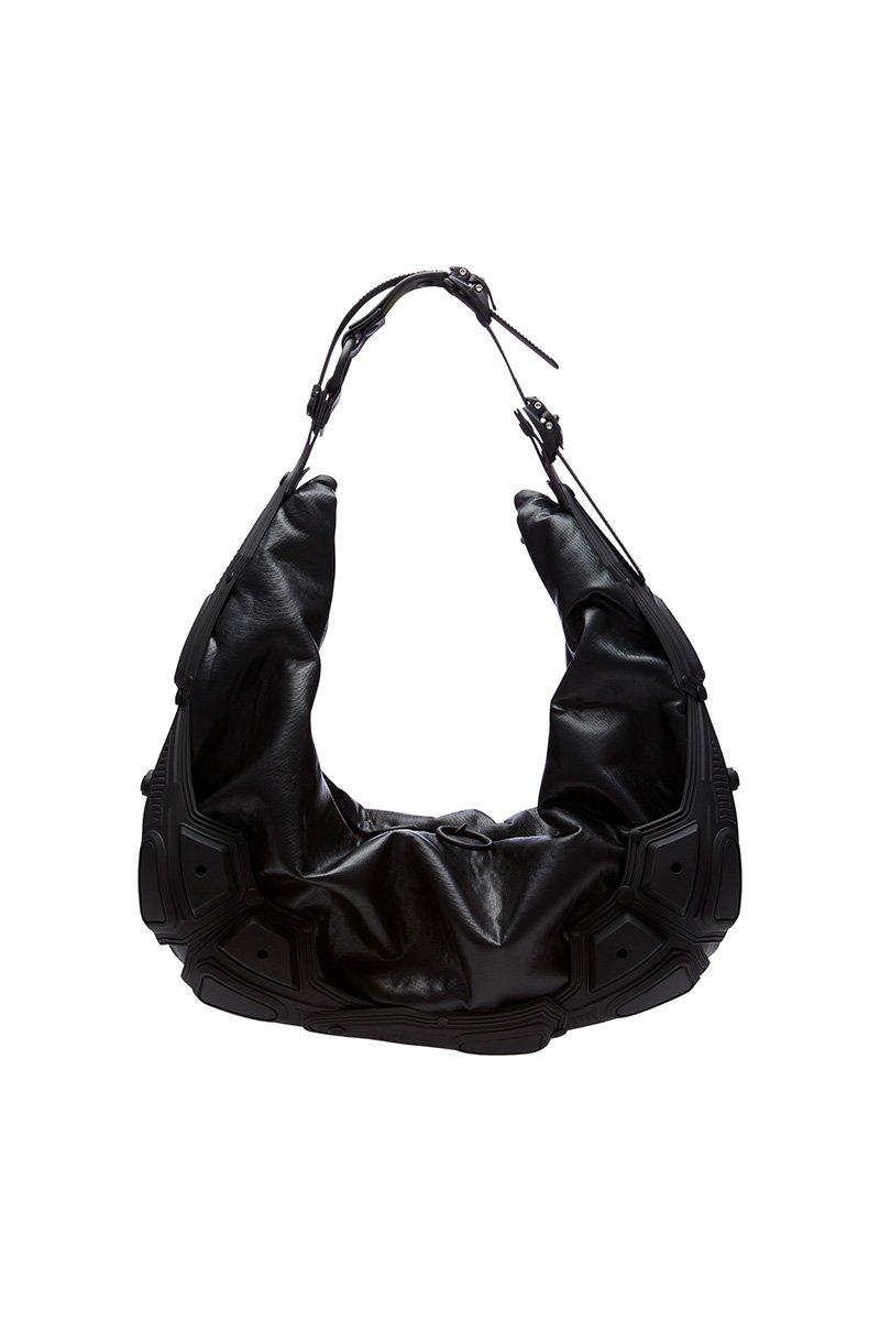 innerraum berlin OBJECT M03 HALF MOON BAG BLACK MATT + BLACK MATT