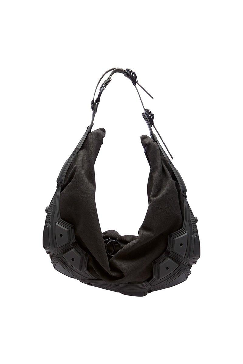 innerraum berlin OBJECT M03 HALF MOON BAG CONCRETE + BLACK MATT