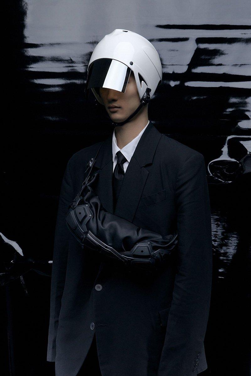 Innerraum Berlin OBJECT M07 CROSSBODY BAG / FANNY PACK BLACK MATT - BOMBER NYLON + BLACK MATT