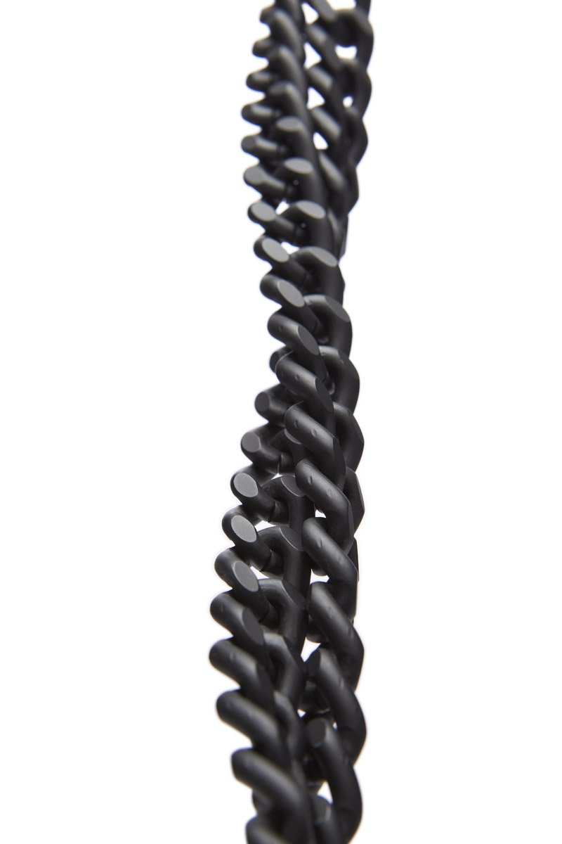 Innerraum Berlin OBJECT N10 ALLEN NECK CHAIN DISTRESSED BLACK MATT + BLACK MATT