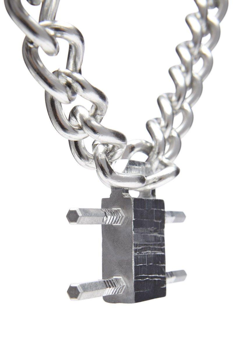 Innerraum Berlin OBJECT N10 ALLEN NECK CHAIN SILVER + SILVER