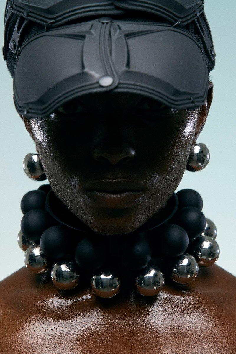 Innerraum Berlin OBJECT N17 ASTEROID CHOKER BLACK MATT + BLACK MATT