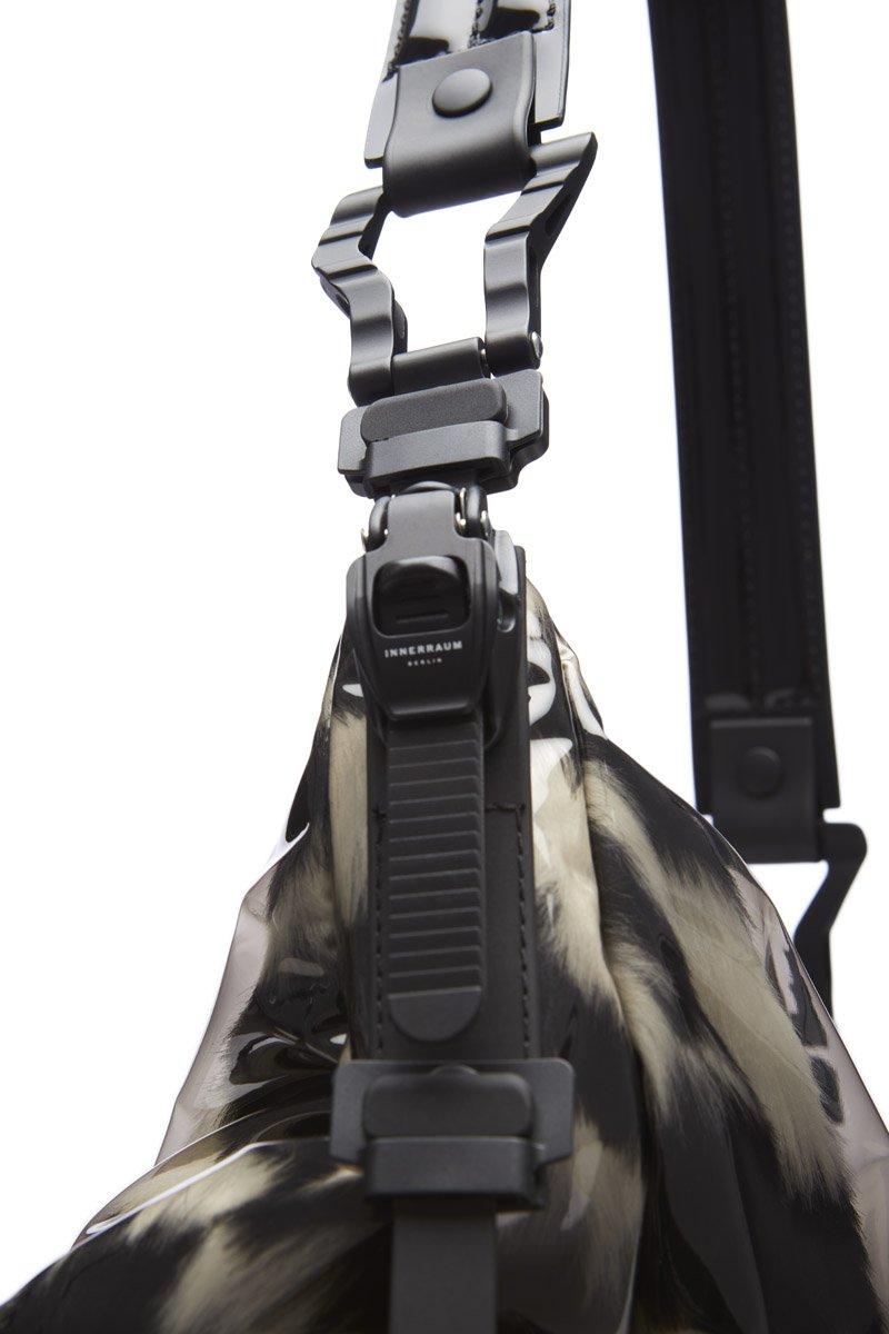 Innerraum Berlin OBJECT S05 MINI SHOPPER ZEBRA FAUX FUR + BLACK MATT