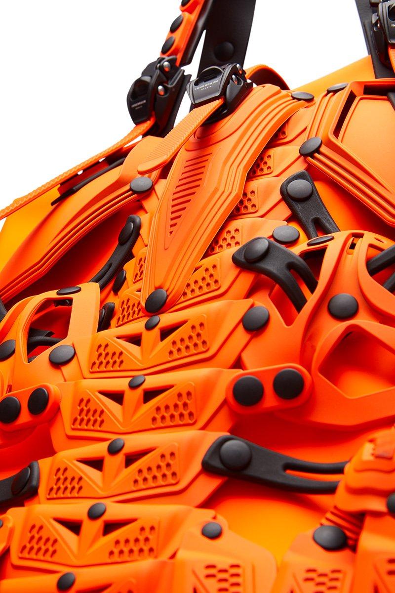 Innerraum Berlin OBJECT S12 SHOPPER NEON ORANGE + BLACK MATT