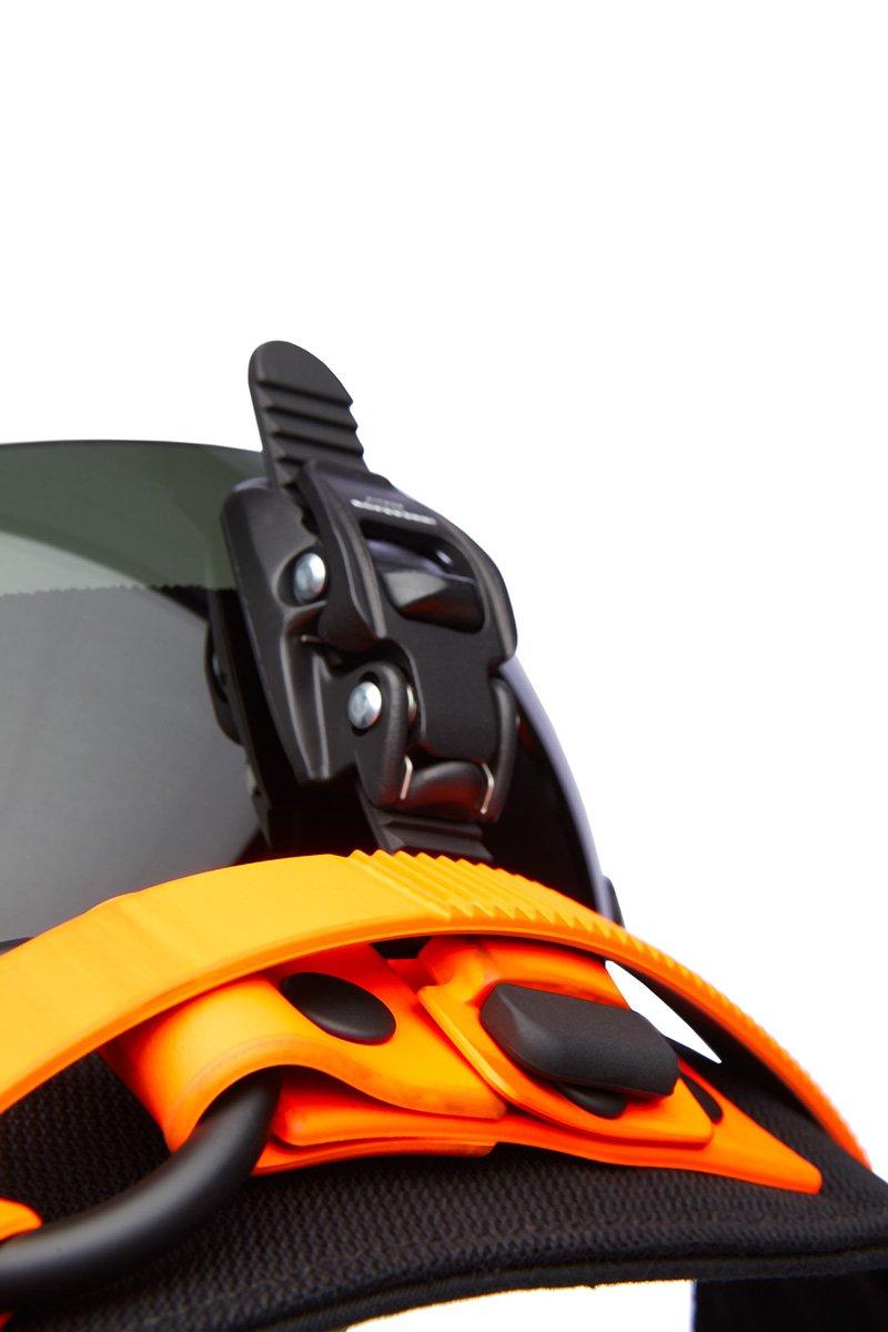 Innerraum Berlin OBJECT V45 VISOR LENS DISTRESSED NEON ORANGE + BLACK MATT