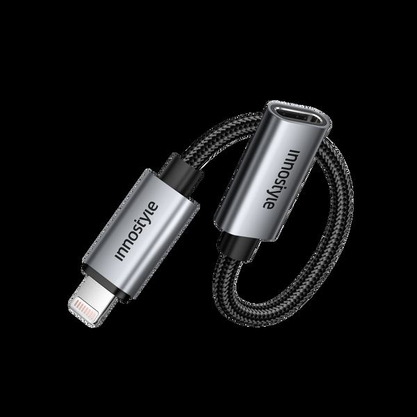 innostyle Lightning to 3.5mm audio femal adapter with DAC 15cm A150 innostyle Lightning to 3.5mm audio femal adapter with DAC 15cm A150