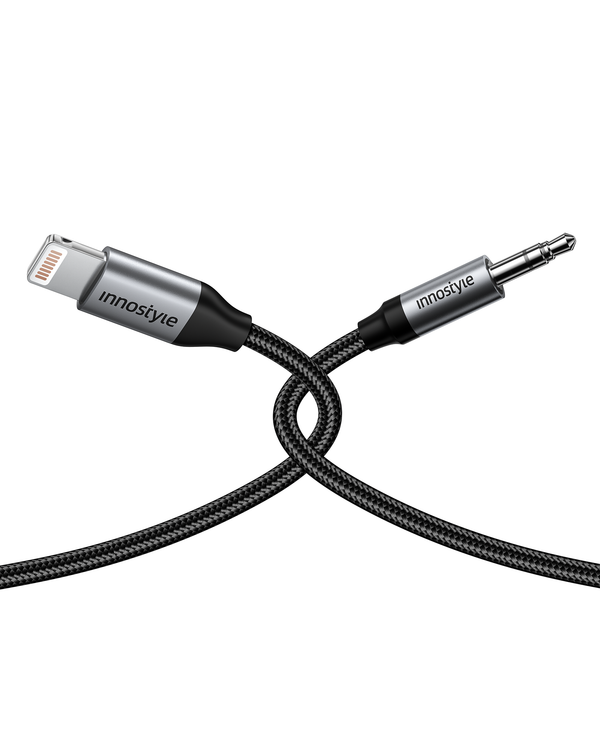 innostyle Lightning to 3.5mm male adapter with DAC 1.2m A160 innostyle Lightning to 3.5mm male adapter with DAC 1.2m A160