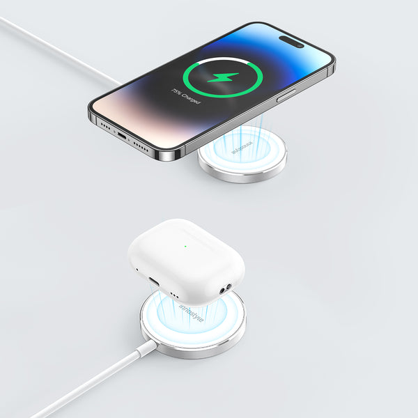 Innostyle MagEase Wireless Charger Magnetic Snap-on Charging IMWC100