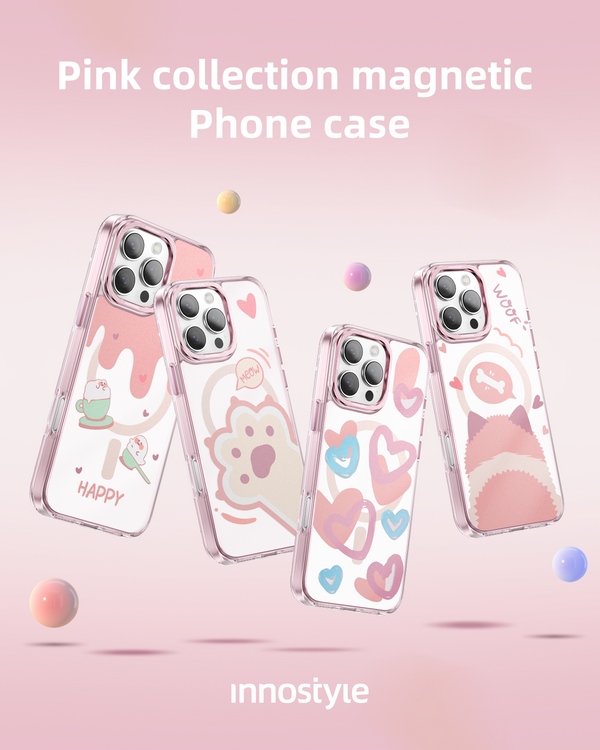 Innostyle Pink Collection Magnetic Phone Case MPC-PK