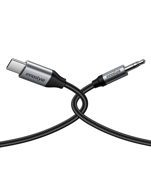 innostyle USB-C to 3.5mm male adapter with DAC 1.2m A140 innostyle USB-C to 3.5mm male adapter with DAC 1.2m A140