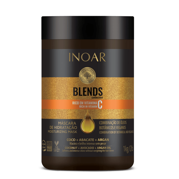 inoar BLENDS COMPLEX ARGAN+COCONUT AND VITAMIN C 1KG
