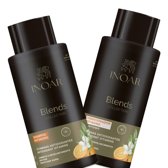 Inoar BLENDS COMPLEX VITAMIN C A B D Kit Shampoo And Conditioner 2X 800ml